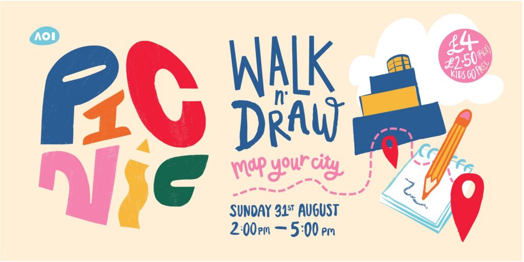 Picnic Walk n' Draw event