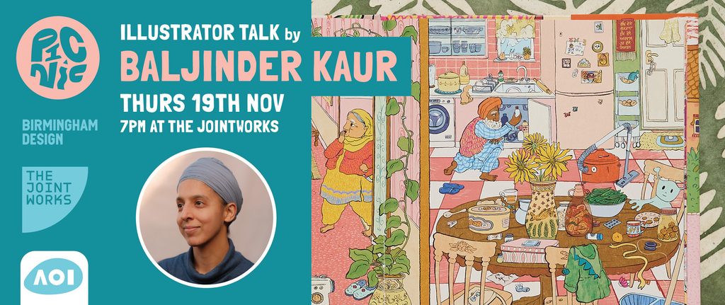 Illustrator talk by Baljinder Kaur